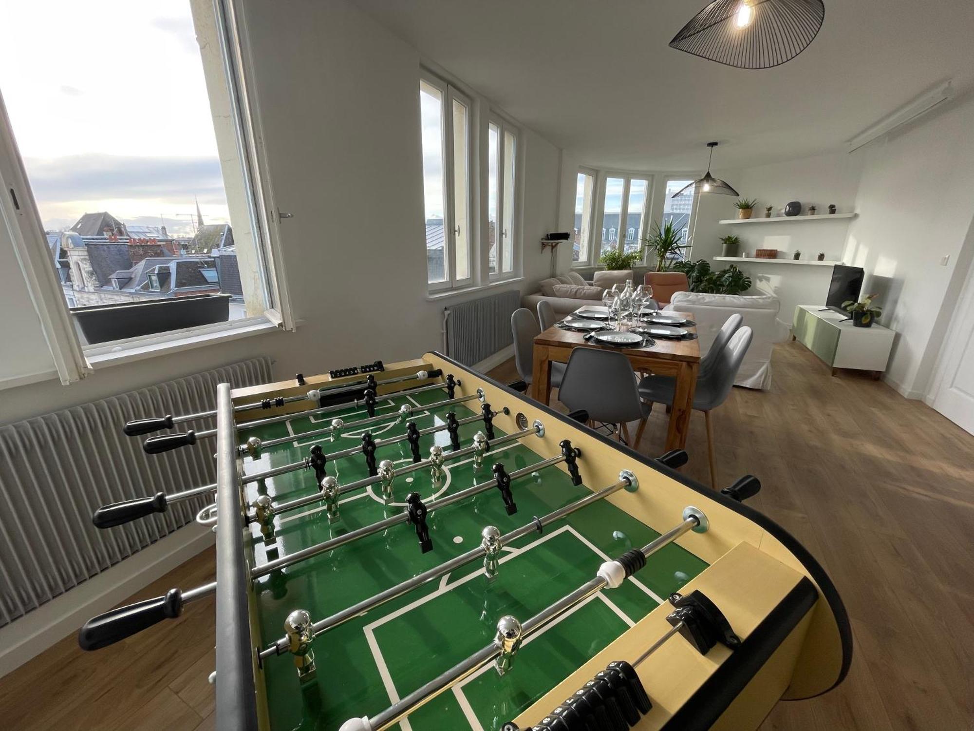Ferienwohnung Hyper Centre-Babyfoot-Flechette Arras Exterior foto
